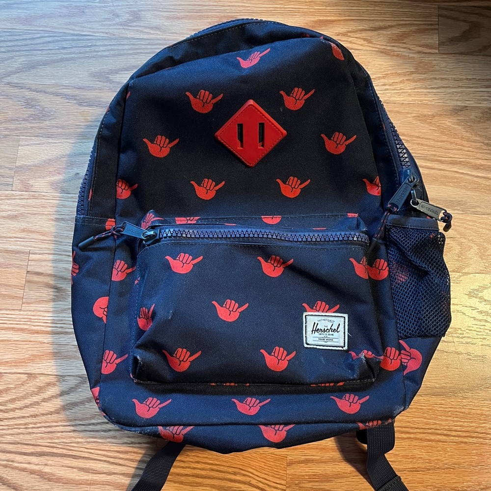 Kid's Herschel XL Heritage "Hang Loose" Backpack. *rare discontinued fabric.